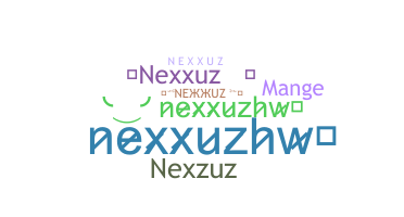 الاسم المستعار - nexxuz