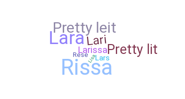 الاسم المستعار - Larisa