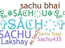 الاسم المستعار - Sachu