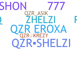 الاسم المستعار - QZRSHELZI