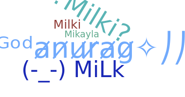 الاسم المستعار - milki