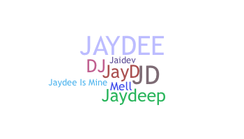 الاسم المستعار - jaydee