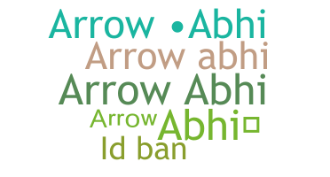 الاسم المستعار - Arrowabhi