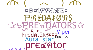 الاسم المستعار - predators