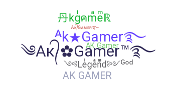 الاسم المستعار - akgamer