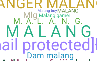الاسم المستعار - Malang
