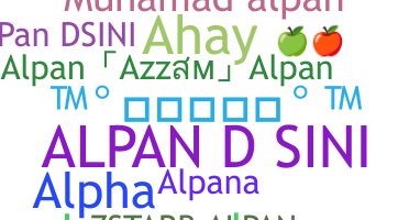 الاسم المستعار - Alpan