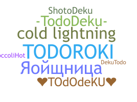 الاسم المستعار - Tododeku