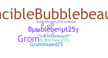 الاسم المستعار - Bubblebeauty25