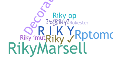 الاسم المستعار - Riky