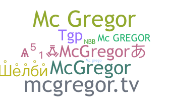 الاسم المستعار - Mcgregor