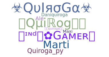 الاسم المستعار - Quiroga