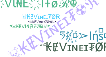 الاسم المستعار - kevineitor