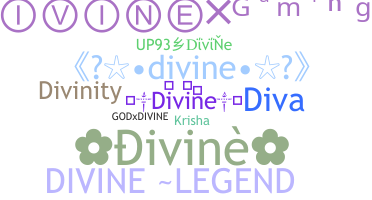 الاسم المستعار - Divine
