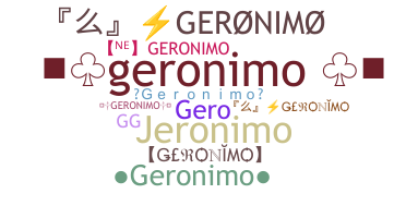 الاسم المستعار - Geronimo