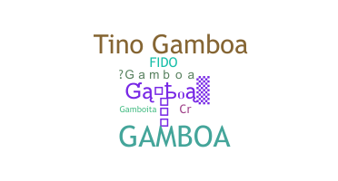 الاسم المستعار - Gamboa