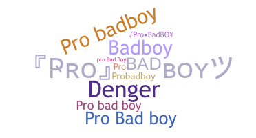 الاسم المستعار - ProBadboy