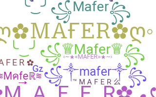 الاسم المستعار - Mafer
