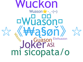 الاسم المستعار - WUASON