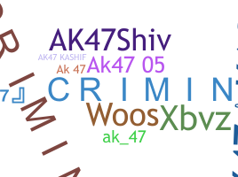 الاسم المستعار - Ak47criminal