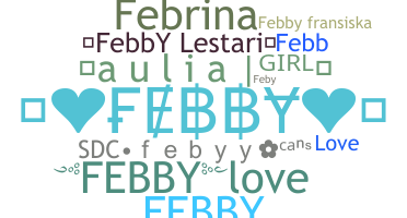 الاسم المستعار - Febby