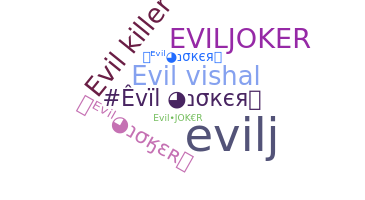 الاسم المستعار - EvilJoker