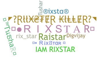 الاسم المستعار - Rixstar