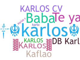 الاسم المستعار - Karlos