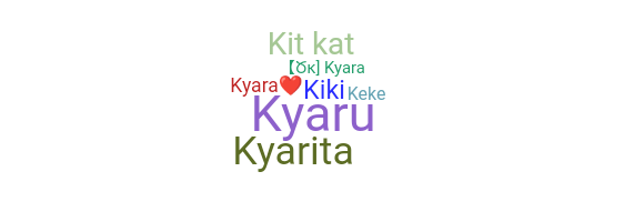 الاسم المستعار - Kyara