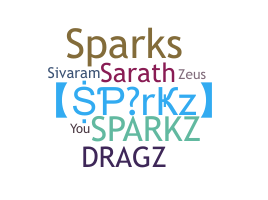 الاسم المستعار - Sparkz