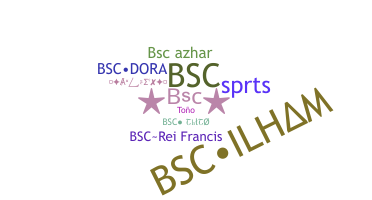 الاسم المستعار - bsc