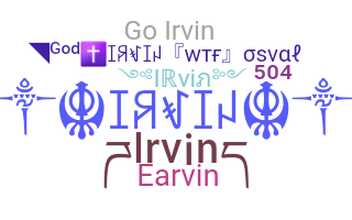 الاسم المستعار - Irvin
