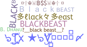 الاسم المستعار - Blackbeast