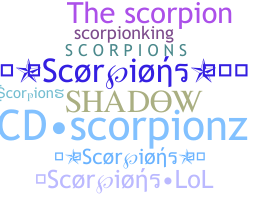 الاسم المستعار - Scorpions
