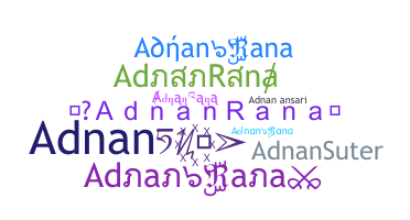 الاسم المستعار - AdnanRana