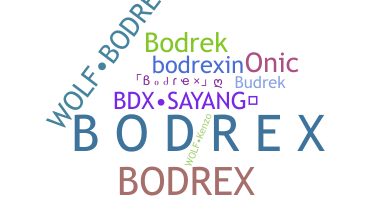 الاسم المستعار - bodrex