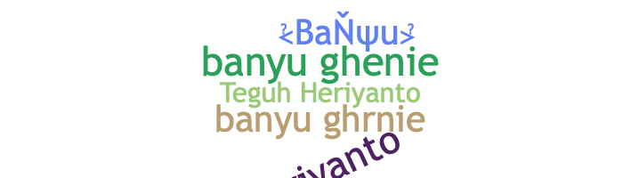 الاسم المستعار - Banyu