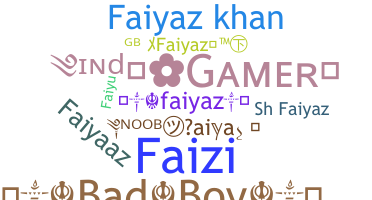 الاسم المستعار - Faiyaz