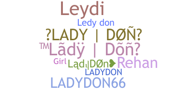 الاسم المستعار - LadyDon