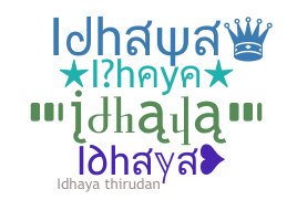 الاسم المستعار - Idhaya