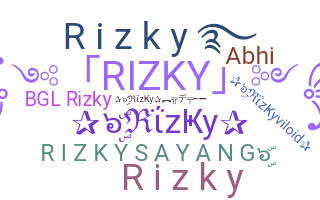 الاسم المستعار - Rizky