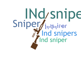الاسم المستعار - Indsniper