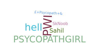 الاسم المستعار - Psycopath