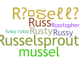 الاسم المستعار - Russell