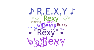الاسم المستعار - Rexy