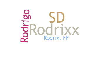 الاسم المستعار - Rodrix