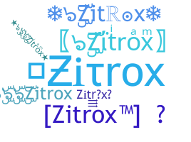 الاسم المستعار - Zitrox