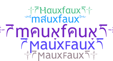 الاسم المستعار - mauxfaux
