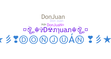 الاسم المستعار - Donjuan