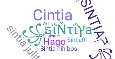 الاسم المستعار - Sintia